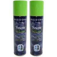 Christmas Traditions Sneeuwspray - 2x - glow in the dark - 150 ml