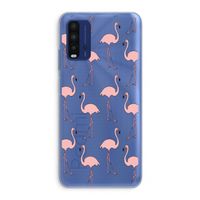 Anything Flamingoes: Xiaomi Redmi 9T Transparant Hoesje