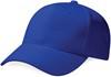 Beechfield CB65 Pro-Style Heavy Brushed Cotton Cap - Bright Royal - One Size