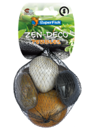 Superfish Zen Pebble Medium Mix 450g - Serene Vijver Kiezels voor Harmonie in de Tuin