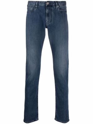 Emporio Armani jean slim J06 - Bleu