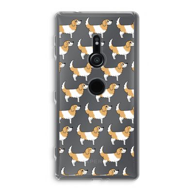 Doggy: Sony Xperia XZ2 Transparant Hoesje