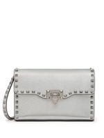 Valentino Garavani petit sac à bandoulière Rockstud - Argent