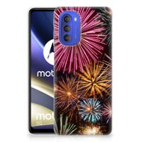 Motorola Moto G51 5G | Sillicone Back Cover | Vuurwerk