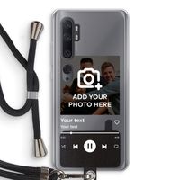 Music Player: Xiaomi Mi Note 10 Pro Transparant Hoesje met koord