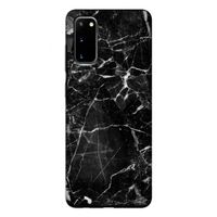 Zwart Marmer 2: Samsung Galaxy S20 Tough Case