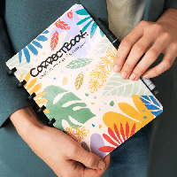 Correctbook Losse omslag A5 Botanical Beauty met penlus