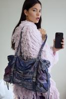 Grote geplooide tas - MATERIAL FINISHES - U