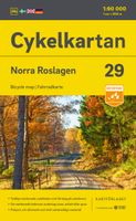 Fietskaart 29 Cykelkartan Norra Roslagen north | Norstedts - thumbnail