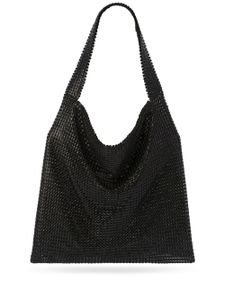 Rabanne sac cabas Pixel en mesh - Noir