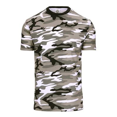 Heren T-shirt Fostee Camo Urban