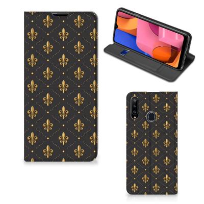 Samsung Galaxy A20s | Hoesje met Magneet | Franse Lelie