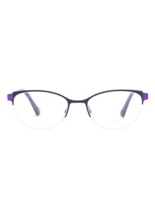 Etnia Barcelona lunettes de vue Margrethe à monture papillon - Bleu