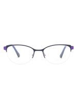 Etnia Barcelona lunettes de vue Margrethe à monture papillon - Bleu