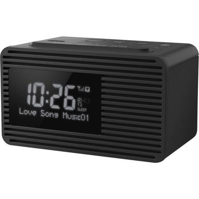 Panasonic RC-D8EG-K Wekkerradio DAB+, VHF (FM) USB Zwart