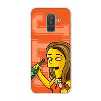 Jamie Lee Simpson: Samsung Galaxy A6 Plus (2018) Transparant Hoesje