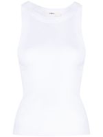 Ba&Sh fine-ribbed cotton tank top - Blanc