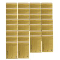 Gerimport bubbel / luchtkussen enveloppen - bruin - 23 x 34 cm - 30x stuks - Bubbeltjes enveloppen