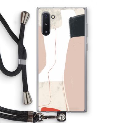 Lava: Samsung Galaxy Note 10 Transparant Hoesje met koord