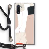 Lava: Samsung Galaxy Note 10 Transparant Hoesje met koord