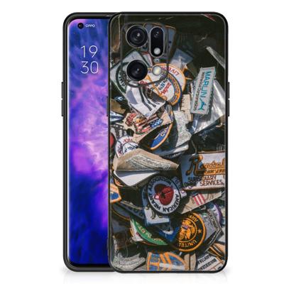 OPPO Find X5 Pro Silicone Back Case Badges