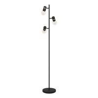 EGLO Lurone Vloerlamp - E27 - 160 cm - Zwart|Koper