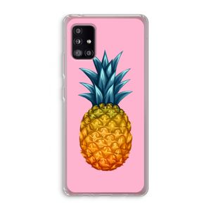 Grote ananas: Samsung Galaxy A51 5G Transparant Hoesje