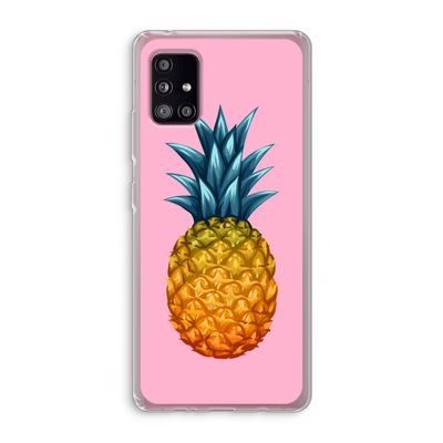Grote ananas: Samsung Galaxy A51 5G Transparant Hoesje