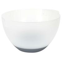 Lily Cook Beslagkom/mengkom - 3 liter - kunststof - transparant/grijs - schenktuit Lily Cook Beslagkom/mengkom - 3 liter - kunststof - transparant/grijs - schenktuit