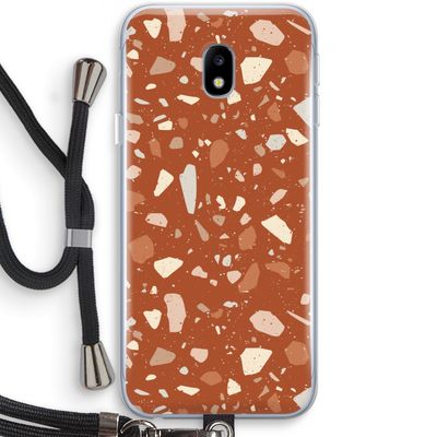 Terrazzo N°22: Samsung Galaxy J3 (2017) Transparant Hoesje met koord