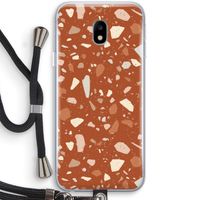 Terrazzo N°22: Samsung Galaxy J3 (2017) Transparant Hoesje met koord