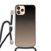 Musketon Halftone: iPhone 11 Pro Transparant Hoesje met koord