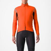 Castelli Perfetto RoS 2 Convertible jacket brilliant orange/silver reflex heren XXL