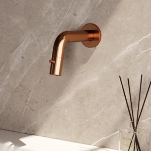 Inbouw Fonteinkraan Brauer Copper Edition Inkortbaar Koper Geborsteld PVD Brauer