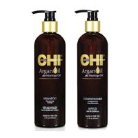 CHI Argan Oil Shampoo + Conditioner Set