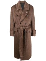 AMIRI trench Gorilla en laine mélangée - Marron