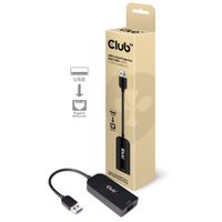 CLUB3D cac-1420 usb A Ethernet Zwart - thumbnail