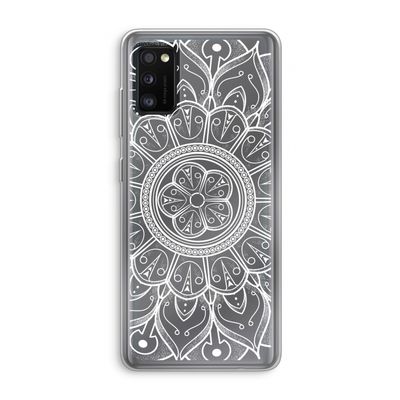 Roses Are Red: Samsung Galaxy A41 Transparant Hoesje