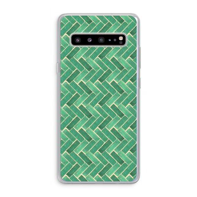 Moroccan tiles 2: Samsung Galaxy S10 5G Transparant Hoesje