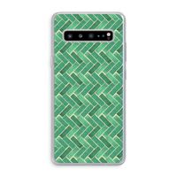 Moroccan tiles 2: Samsung Galaxy S10 5G Transparant Hoesje