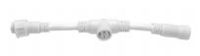Kerstverlichting T connector 25cm wit