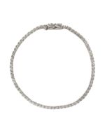 Kenneth Jay Lane bracelet serti de cristaux - Argent