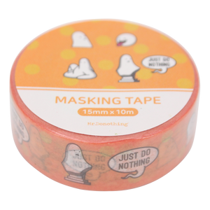 Mr.Donothing Mr.Donothing Masking / washi tape - Oranje