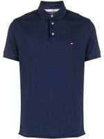 Tommy Hilfiger polo en piqué à patch logo - Bleu