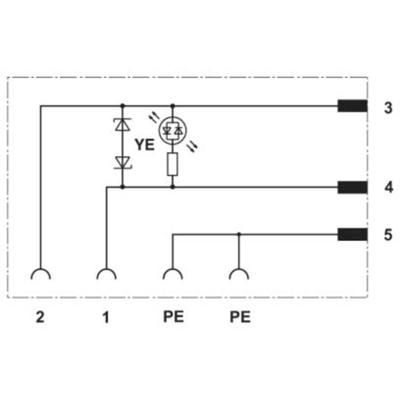 Phoenix Contact SAC-3P-MR/A-1L-Z SCO 1458538 Inhoud: 1 stuk(s)