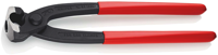 Knipex oorklemtang | 220 mm lengte | kunststof bekleed | zwart geatramenteerd - 10 99 i220 sb