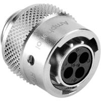 Amphenol RT0610-4SNH Ronde connector Bus, recht Serie (ronde connectors): RT360™ Totaal aantal polen: 4 1 stuk(s) - thumbnail