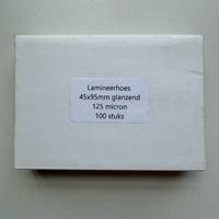 Lamineerhoes 45x95 mm 125 mcr 100st