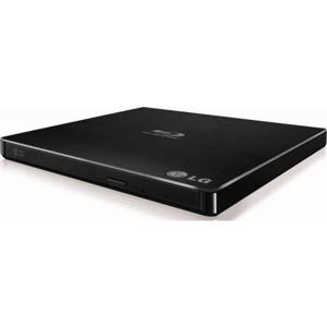 Hitachi-LG Slim Portable Blu-ray Writer optisch schijfstation Blu-Ray RW Zwart