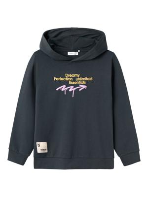 Name it winter sweater jongens - zwart - NkmPbrosan